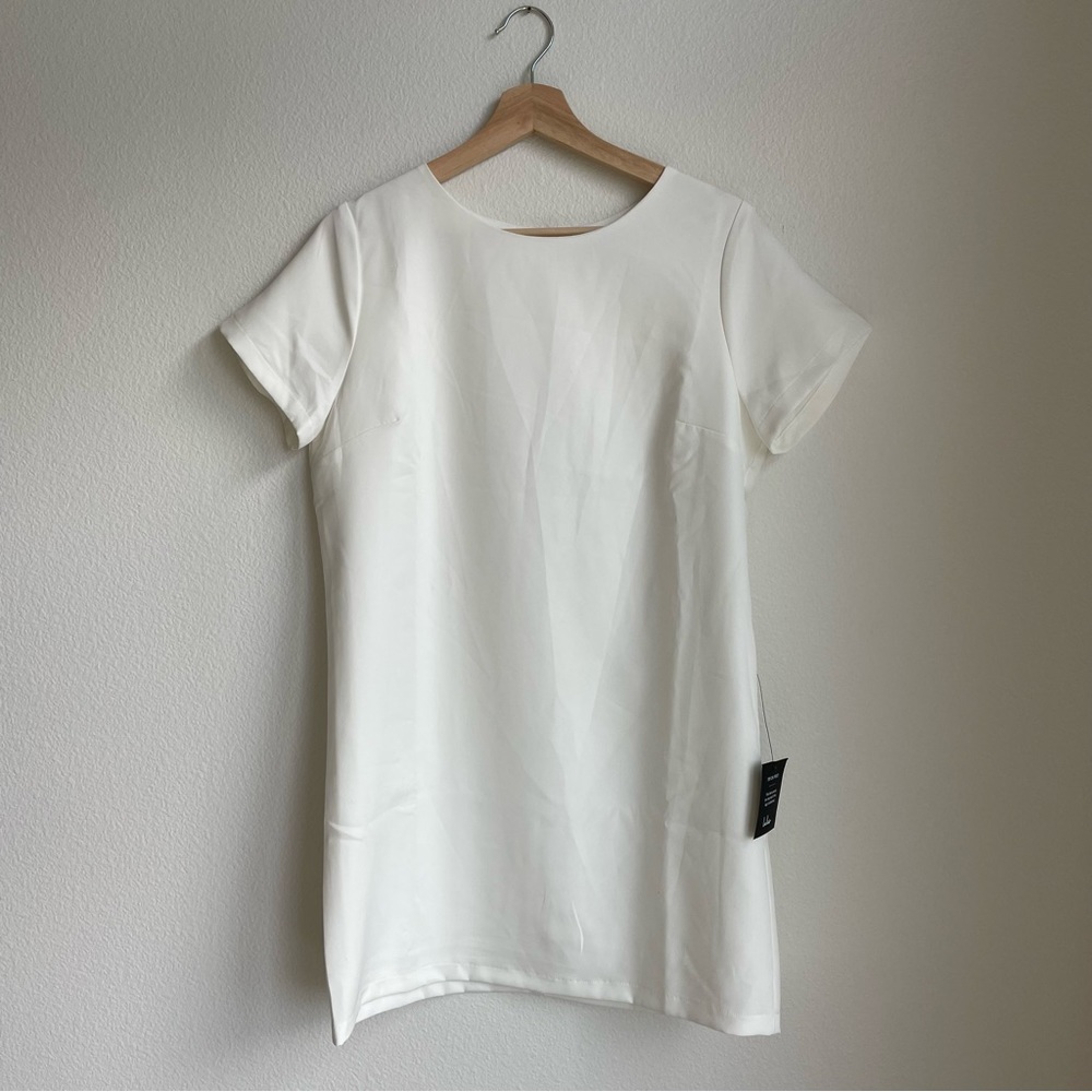 Lulu’s White Shift Dress